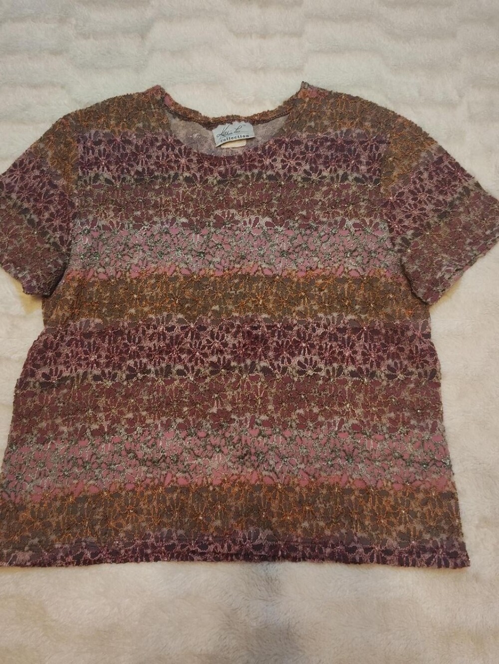 Kathie Lee Collection Floral Top